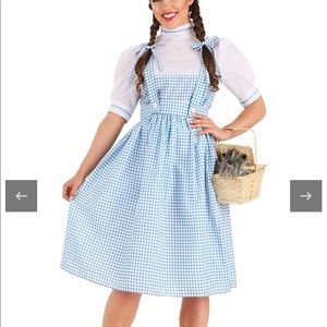 Dorothy- Wizard of Oz Halloween costume- Adult size XL
